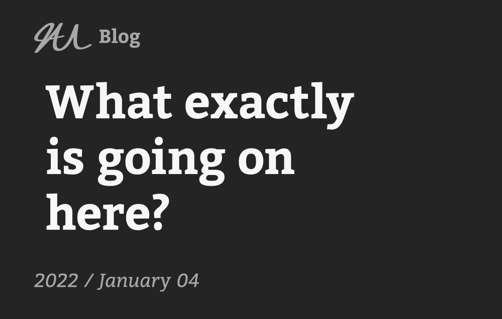 What exactly is going on here? The short answer: I have planned 365 days of brand new artwork, podcasts, blogs, newsletters, and merchandise. Here's what that entails